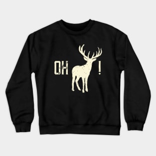 Oh Deer! (Off-White) Crewneck Sweatshirt